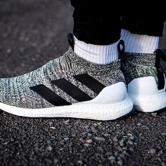 Adidas A16+ Ultra Boost Black White OREO MultiColor Men’s 7 Running Shoes AC7749 - Picture 5 of 9